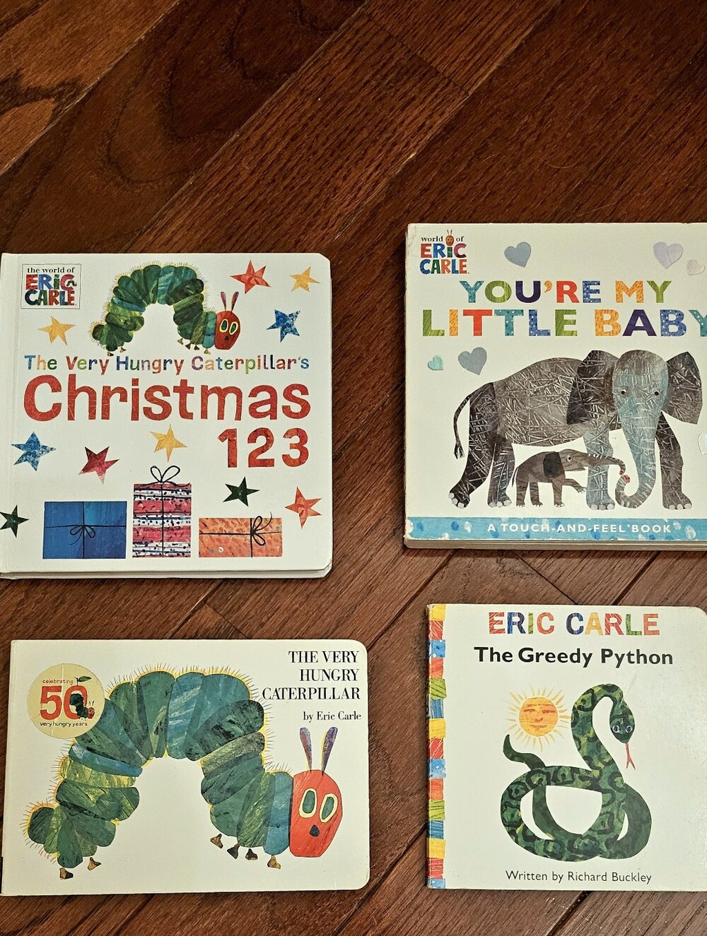 Eric Carle Board Book Set Pre-owned